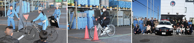 自転車安全運転講習会開催